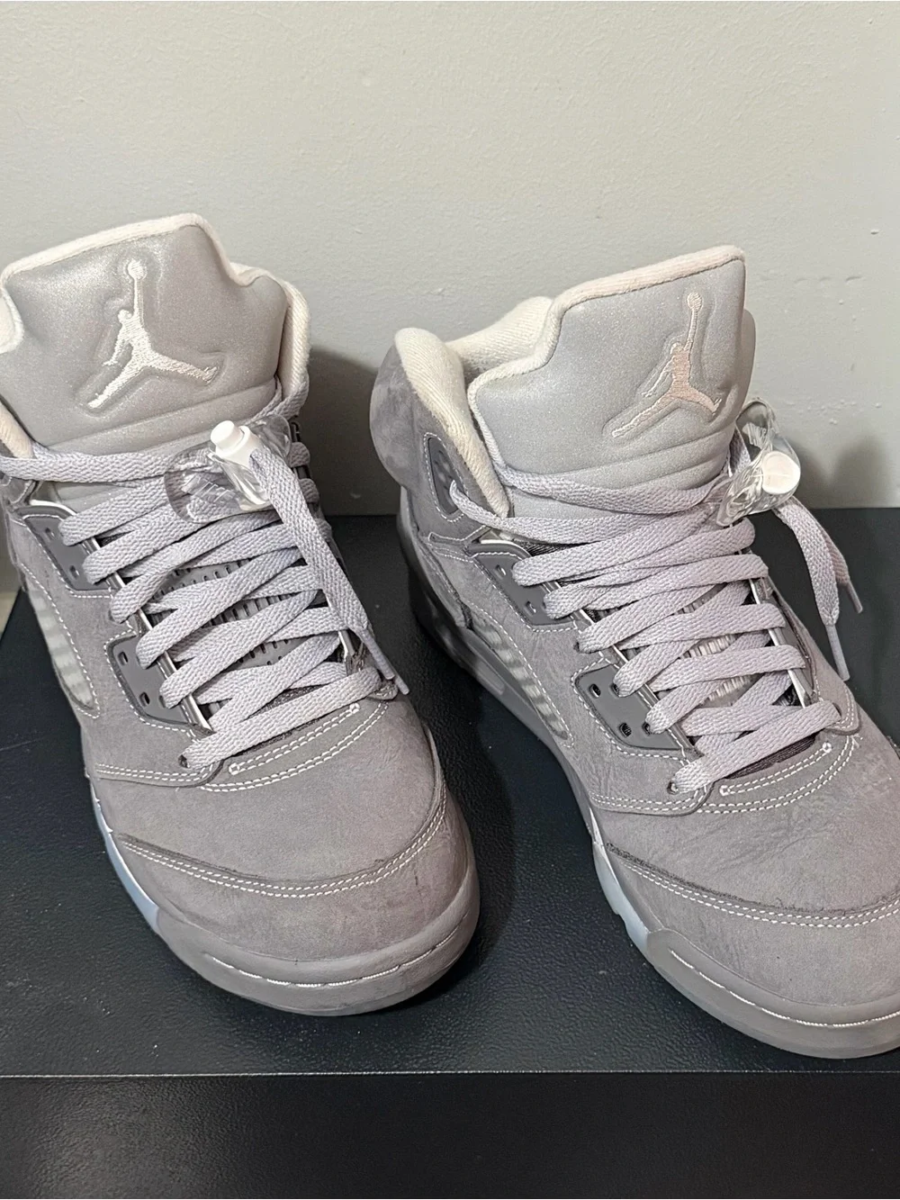 Air Jordan Retro 5 Wolf Grey Size 7.5 Men